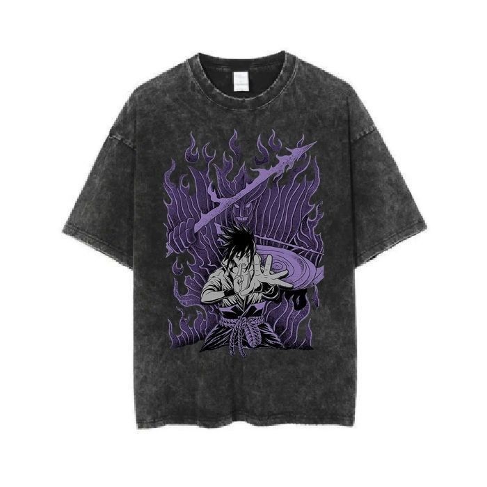 Koszulka Naruto Sasuke z krótk – Summer Clothing Brands recenzja i cena
