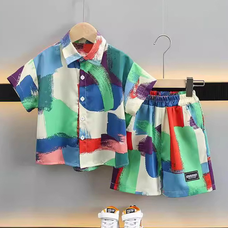 Nowy letni komplet ubranek dla – Summer Clothing Drawing recenzja i cena