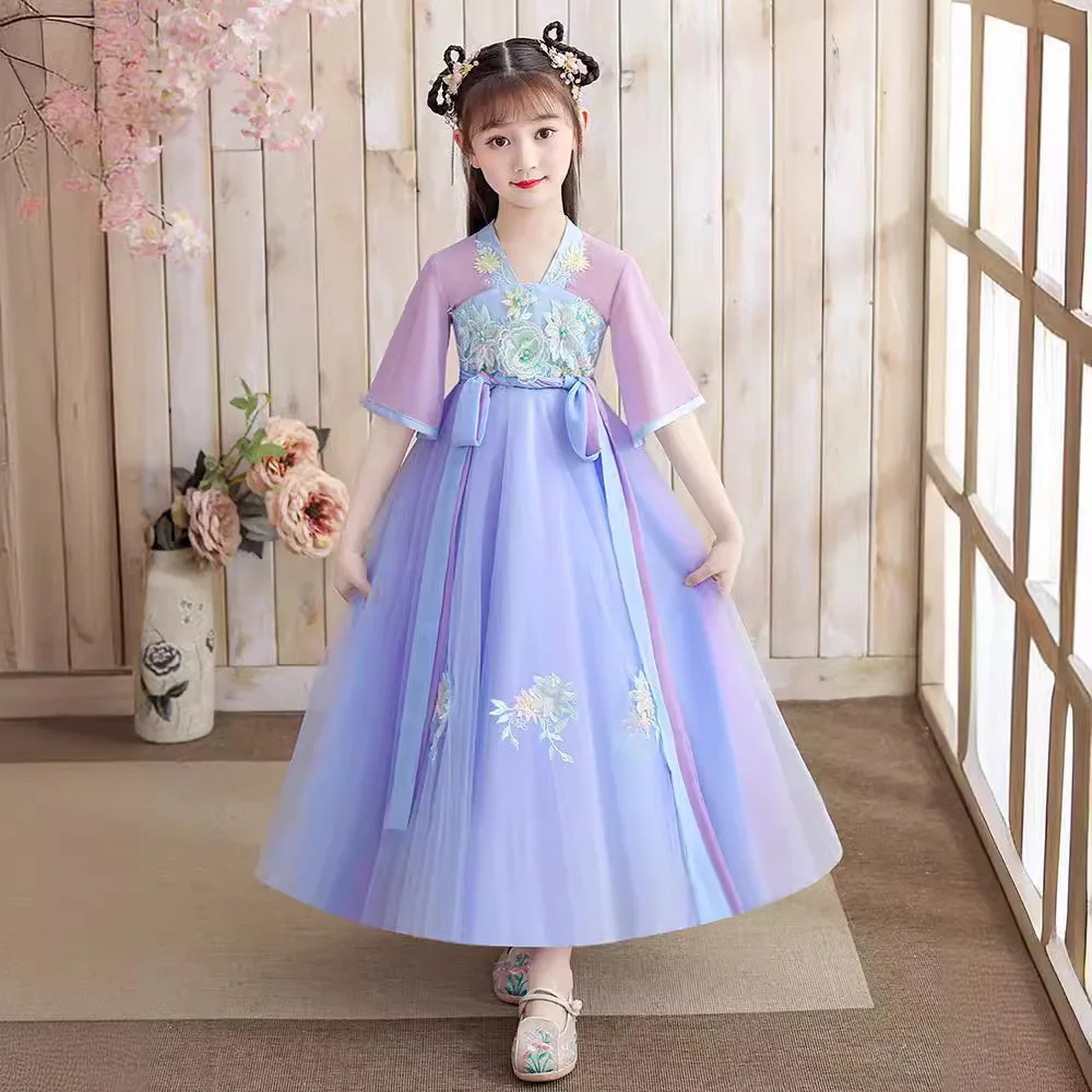 Letnie sukienki Hanfu dla dzie – Summer Clothing Baby Girl recenzja i cena